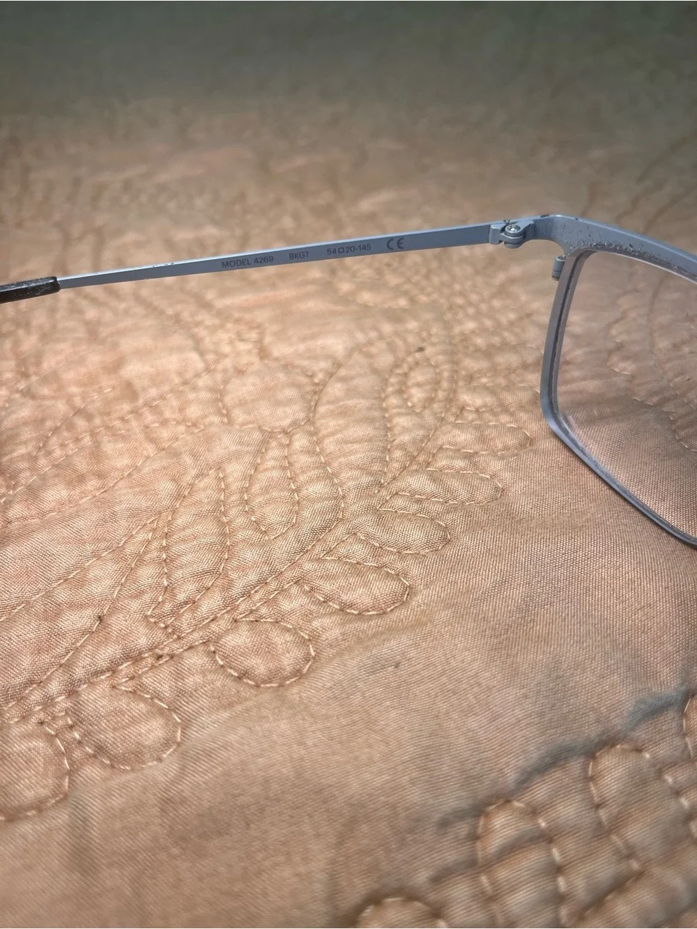 MODO‎ 4269 Titanium Reading Glasses Lightweight Minimalist Comfort 54-20-145 - Picture 4 of 6